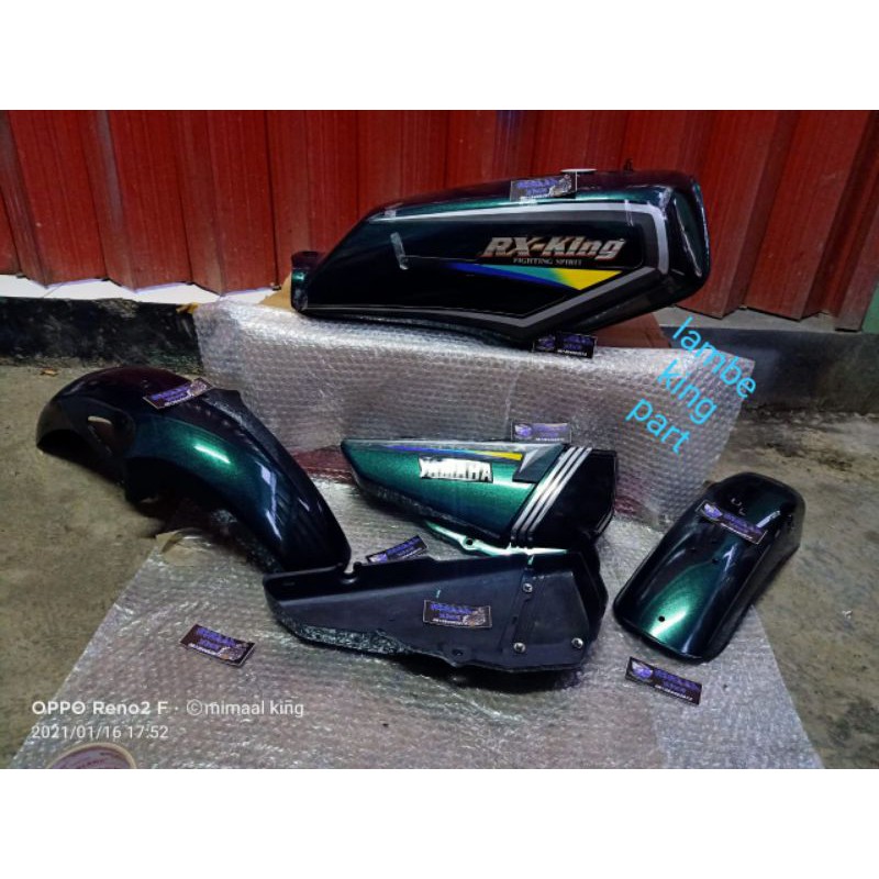 Tangki RX king 2001 hijau full set