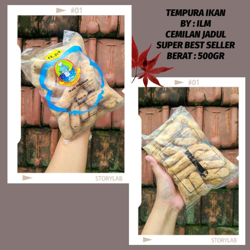 

(WAJIB ATC BUBBLE/KARDUS) TEMPURA OLAHAN ILM