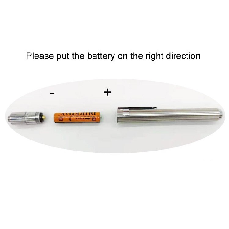 Senter UV Ultraviolet Light Pen 395nm - UV-16 - Silver