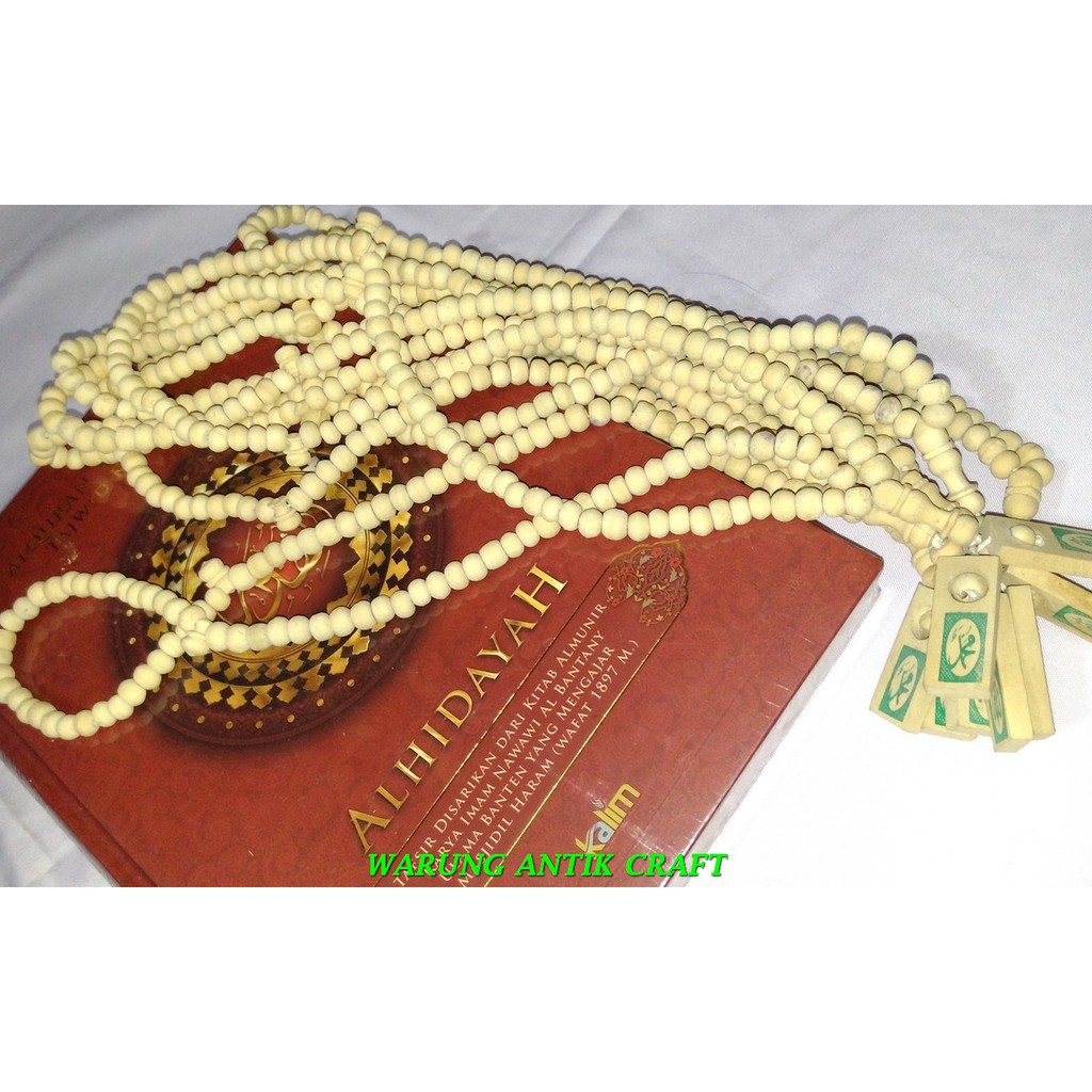 Tasbih MUSLIM Kayu Kopi 99 Biji 8 mm