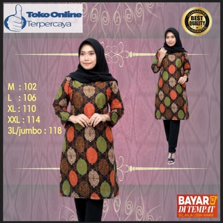 BATIK MODERN | TUNIK BATIK | MOTIF BERAGAM | TREND REMAJA | Shopee