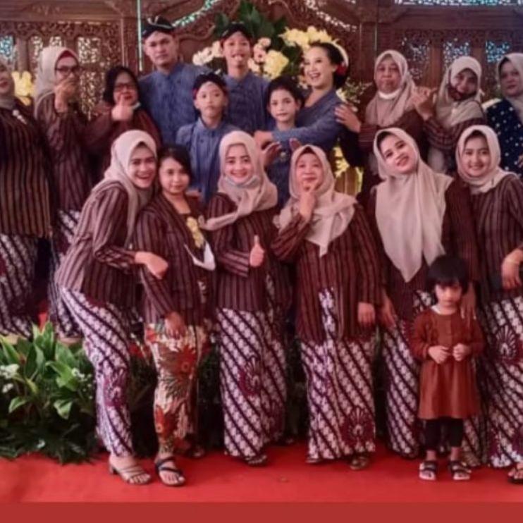 Modern.. kebayak tenun lurik# tenun lurik# sorjan lurik#baju khas adat jawa