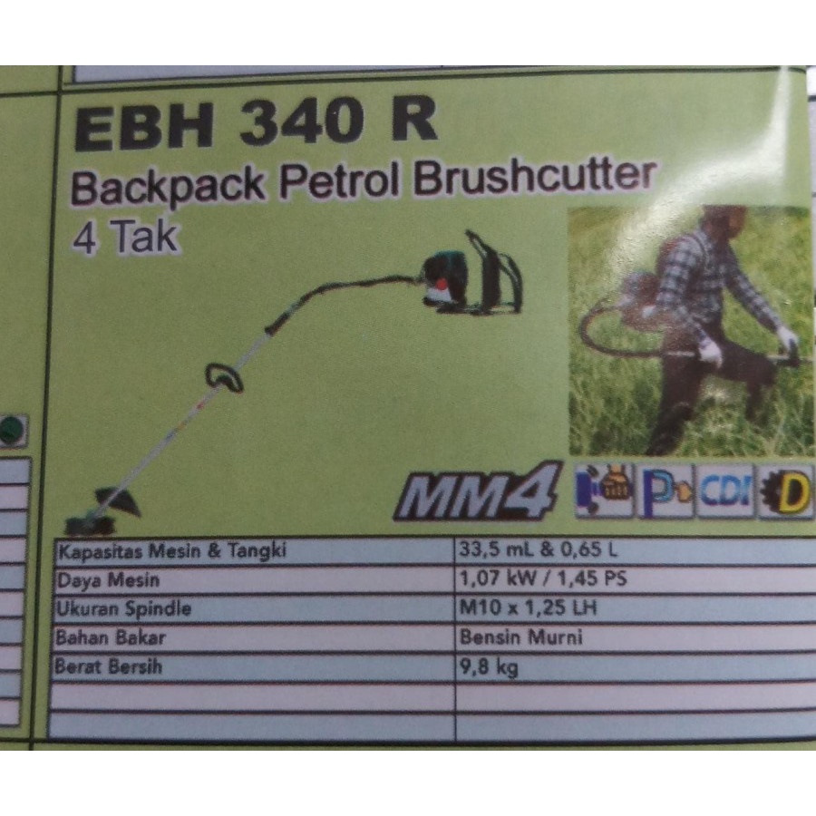 Mesin Potong Rumput Makita EBH 340 R