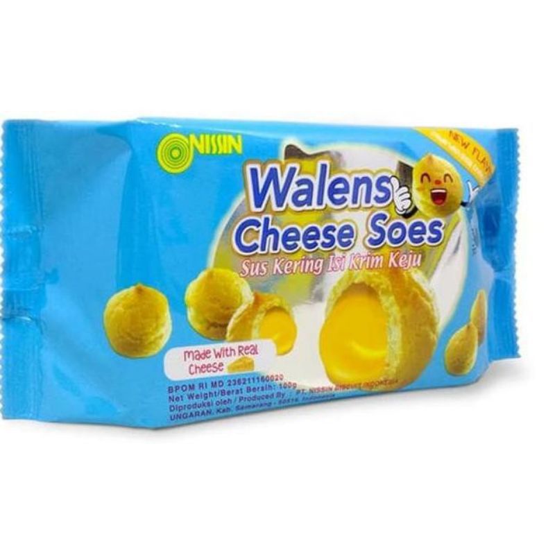 

Nissin Cheese Soes 100gr/ Sus Kering Isi Keju