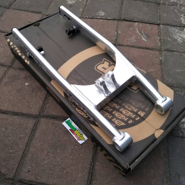 Swing Arm K2R Sonic 150 Silver Coak Variasi Oval Kawahara