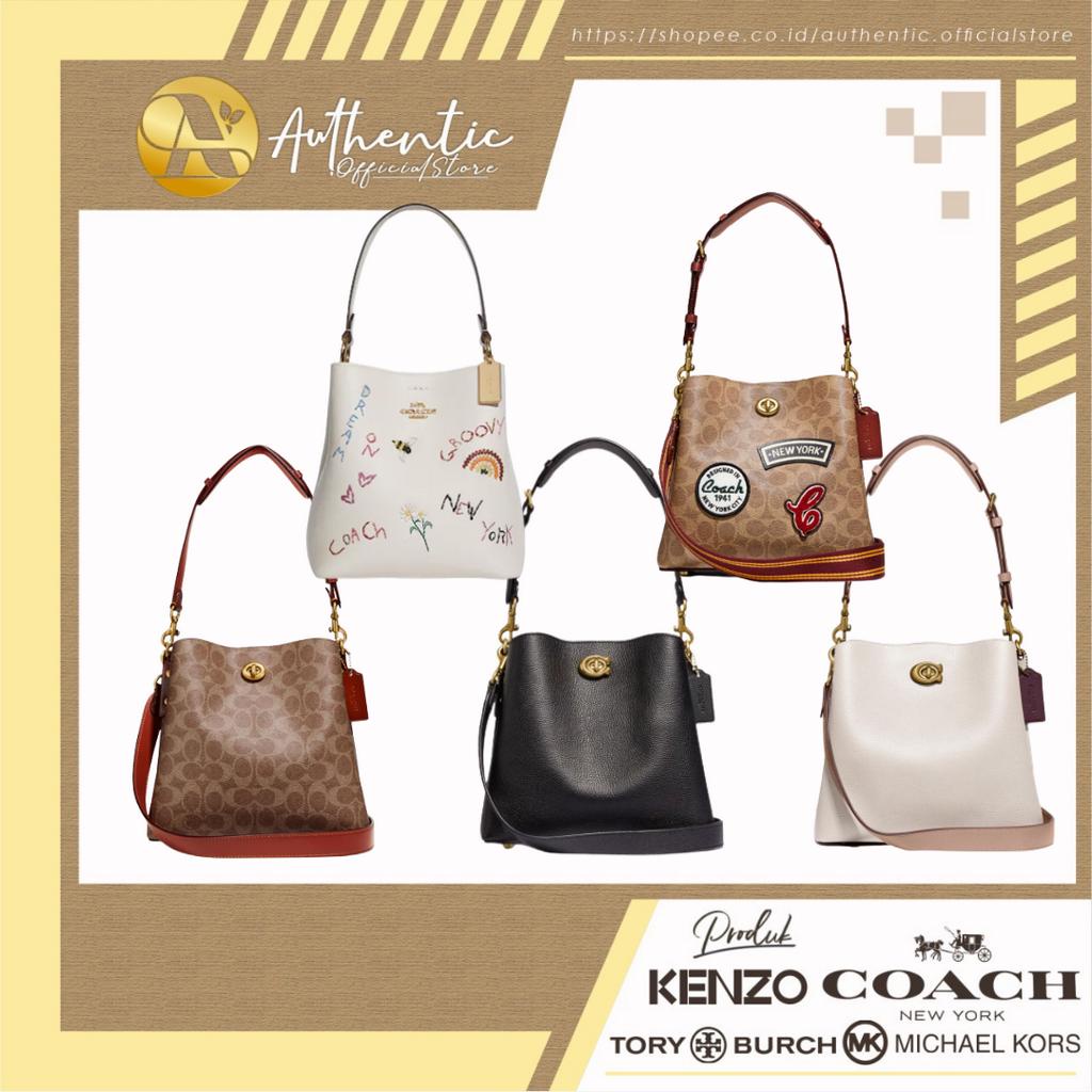 Tas Coach Willow Bucket Bag In Signature Canvas ( C3916 , C3890 , C3766 , C6868 , C8282 )