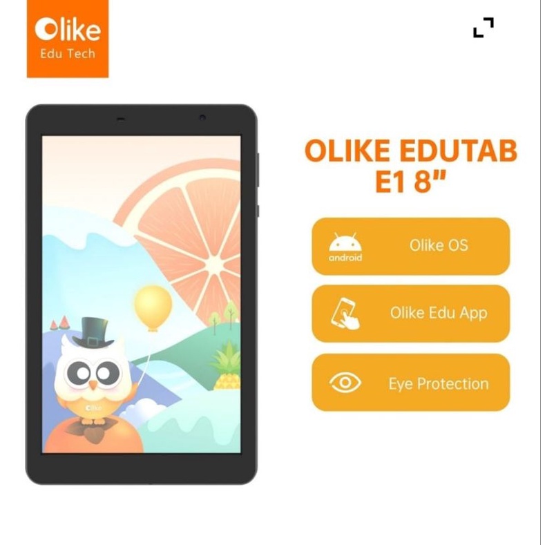 NEW OLIKE EDUTAB E1 GARANSI RESMI