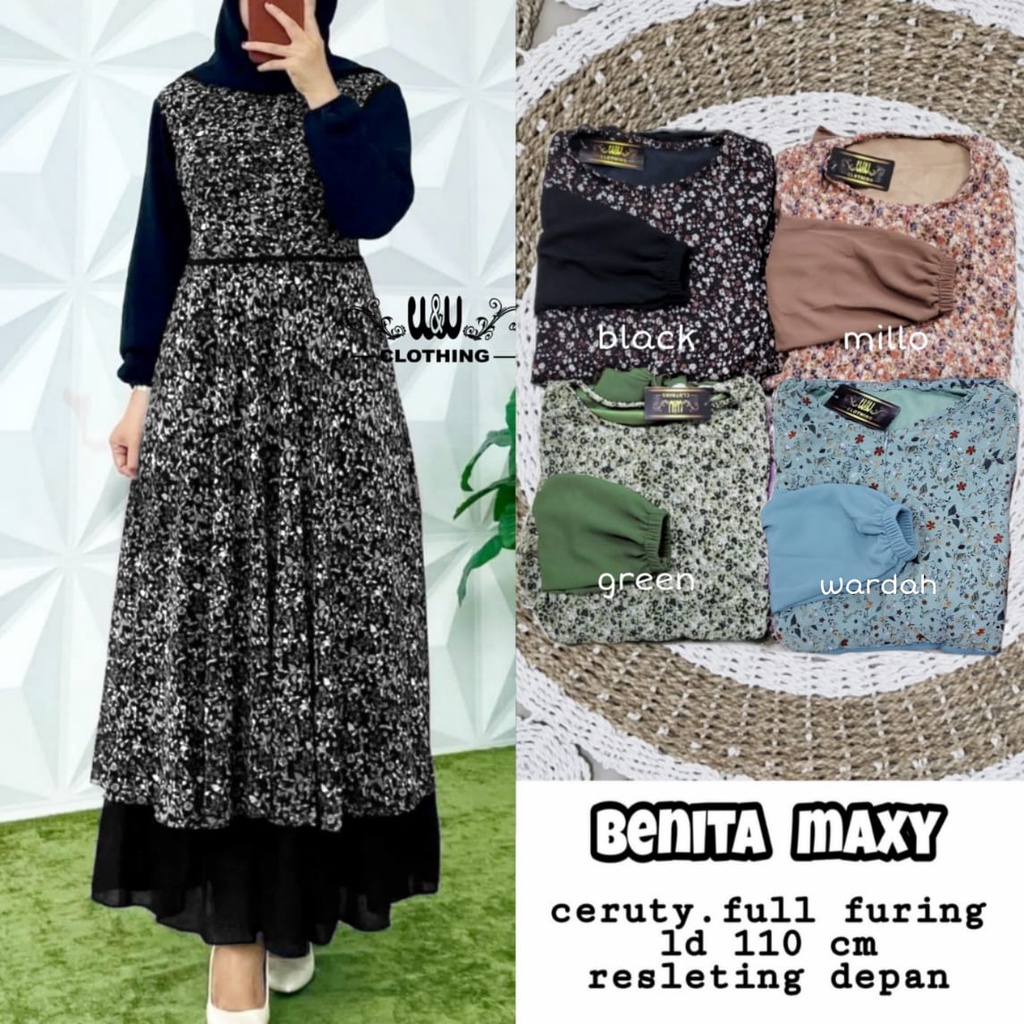 BEN DRES / MAXI MOTIF BUNGA JUMBO BEST SELER