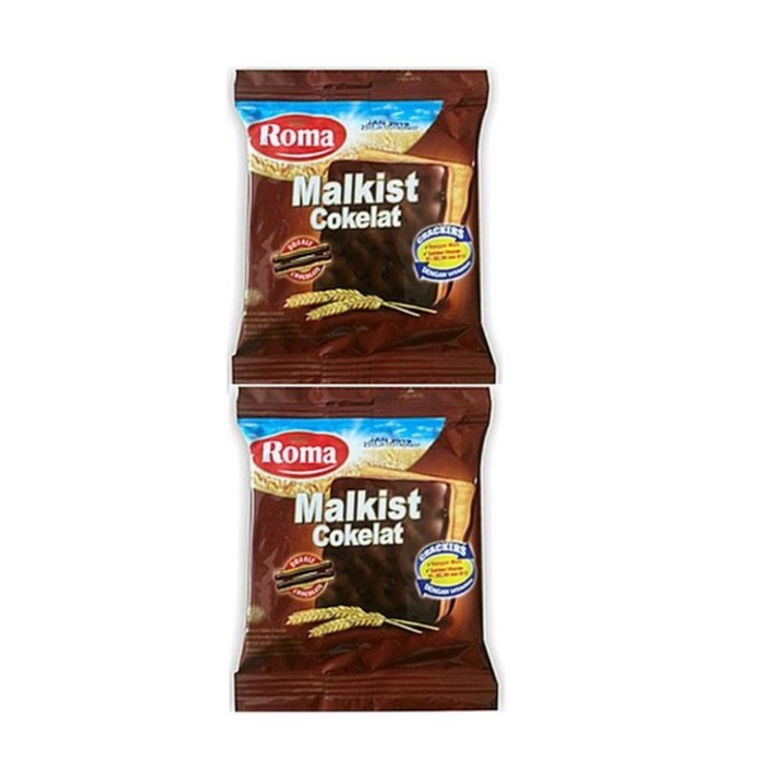 

ROMA Malkist Coklat 27 gr Biskuit Renceng isi 10