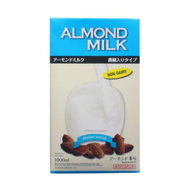 Tsukuba almond milk with brown sugar