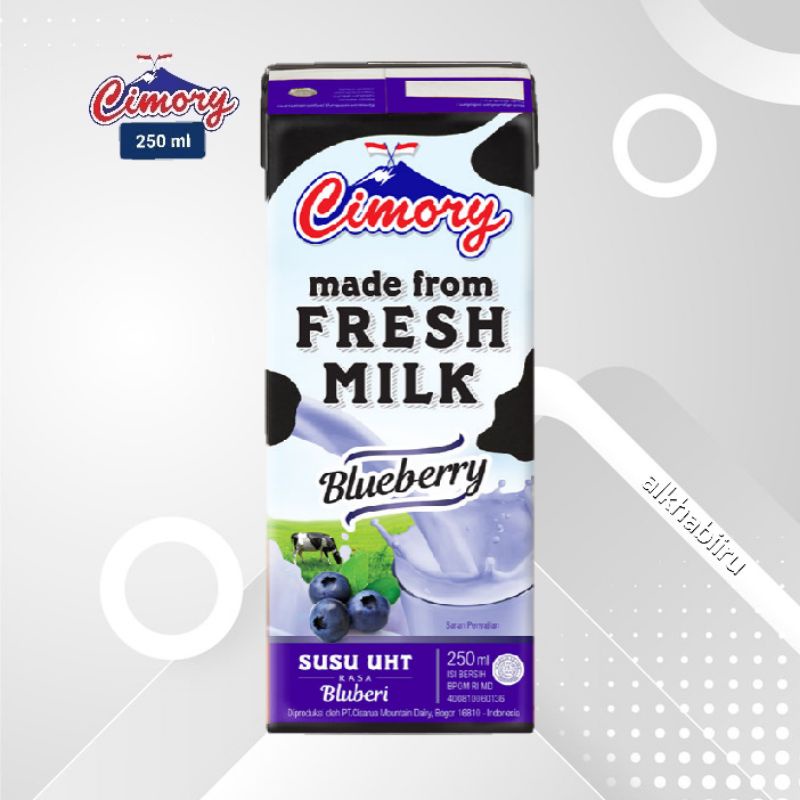 

Susu UHT Cimory Fresh Milk 250ml Blueberry