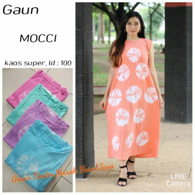 Daster Panjang kaos kutung Daster panjang yukensi daster kaos busui baju tidur Panjang