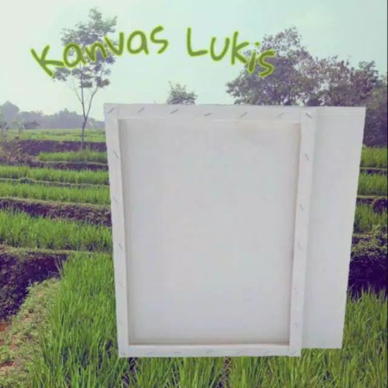 

Kanvas Lukis 40x70 Siap Pakai