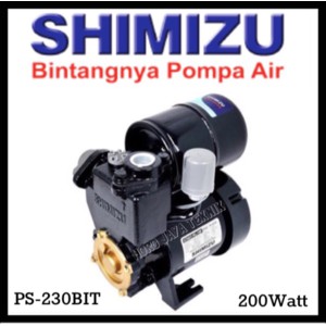 Pompa Air Shimizu Ps 230bit 200watt Otomatis Pendorong 4lantai Shopee Indonesia