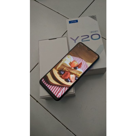 vivo y20 2021 ram 4/64gb fullset