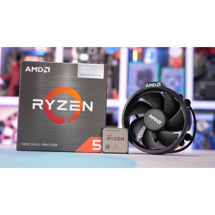 AMD Ryzen 5 5600G 6-Core 12-Threads 3.9GHz Radeon Vega 7 - Socket AM4