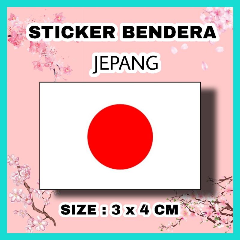 

STICKER PIPI BENDERA JEPANG
