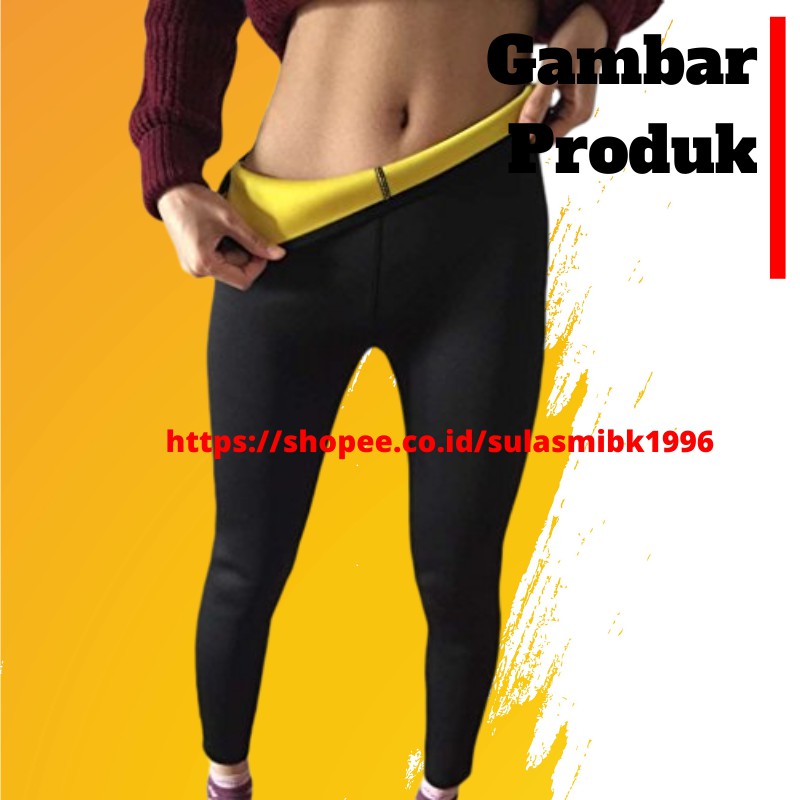 Celana Korset Pelangsing Long Pant Hot Shaper Model Panjang Korset Celana Pelangsing Perut