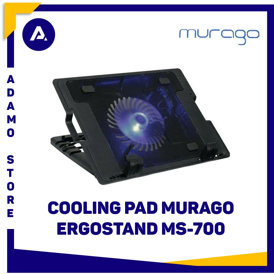 Cooling Pad Laptop Murago MS-700 MS 700 Kipas Fan Pendingin Notebook