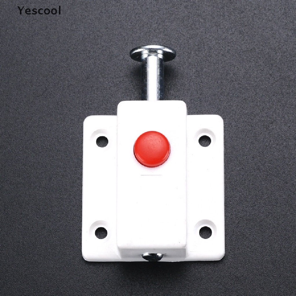 Yescool 2pcs Door Bolt Latch Lock For Door Window Cabinet Box Cupboard Slide Locker Home .