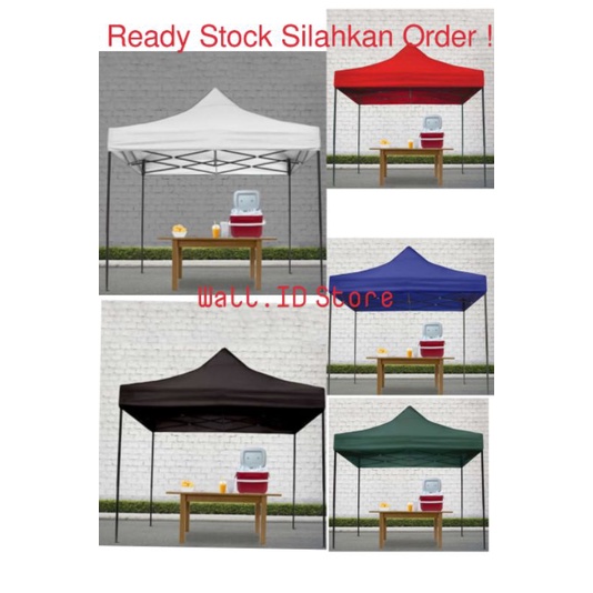 Tenda Gazebo 2x2 Meter - Soleil Original100%