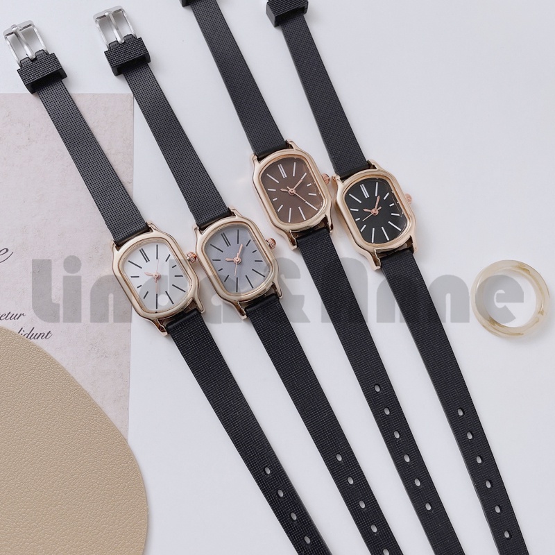 Jam Tangan Kecil Wanita Elegan Analog Quartz Korean Fashion Murah Import