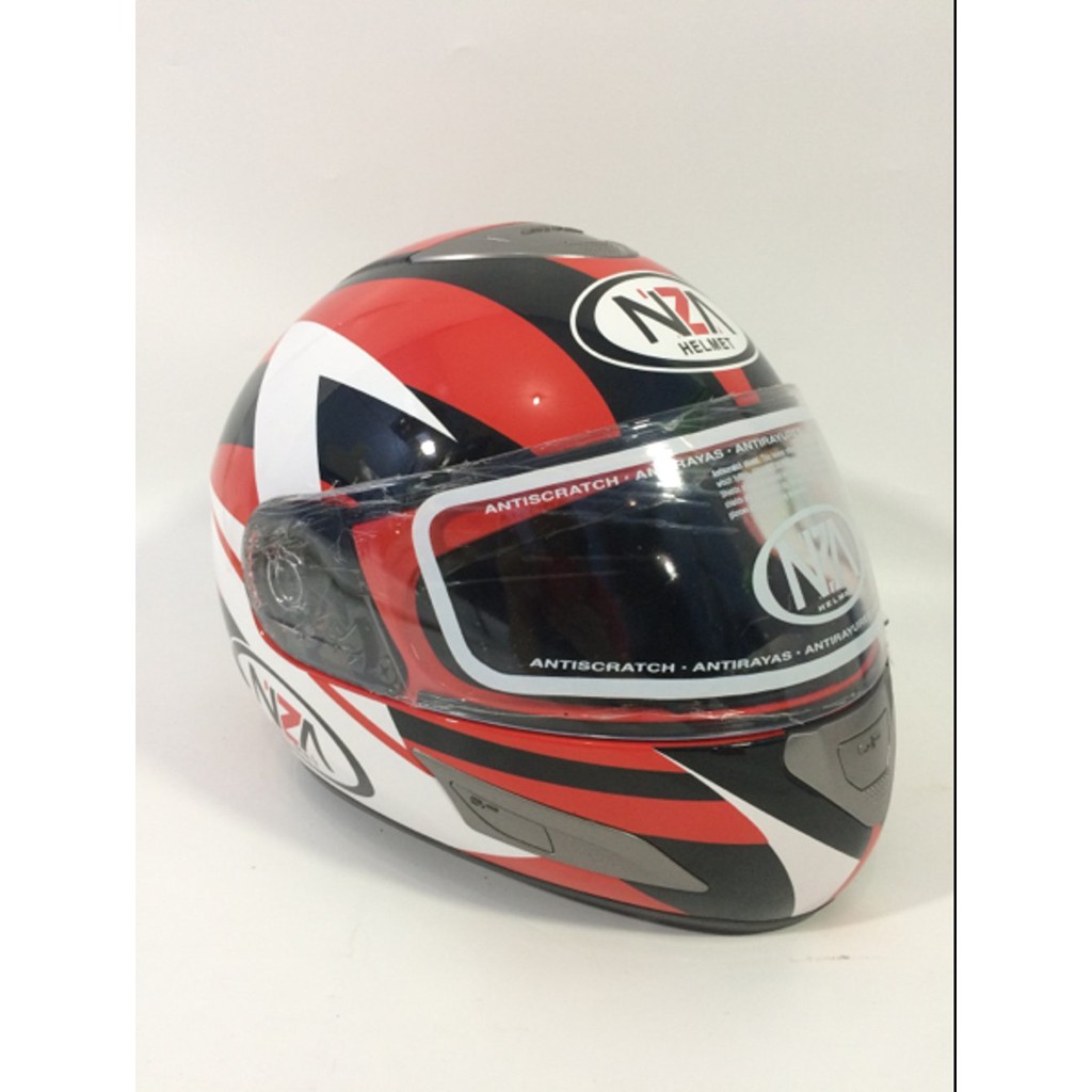 NZA Helm Motor Full Face SNI Standar Nasional Indonesia Perlengkapan Kendaraan Ventilasi Udara