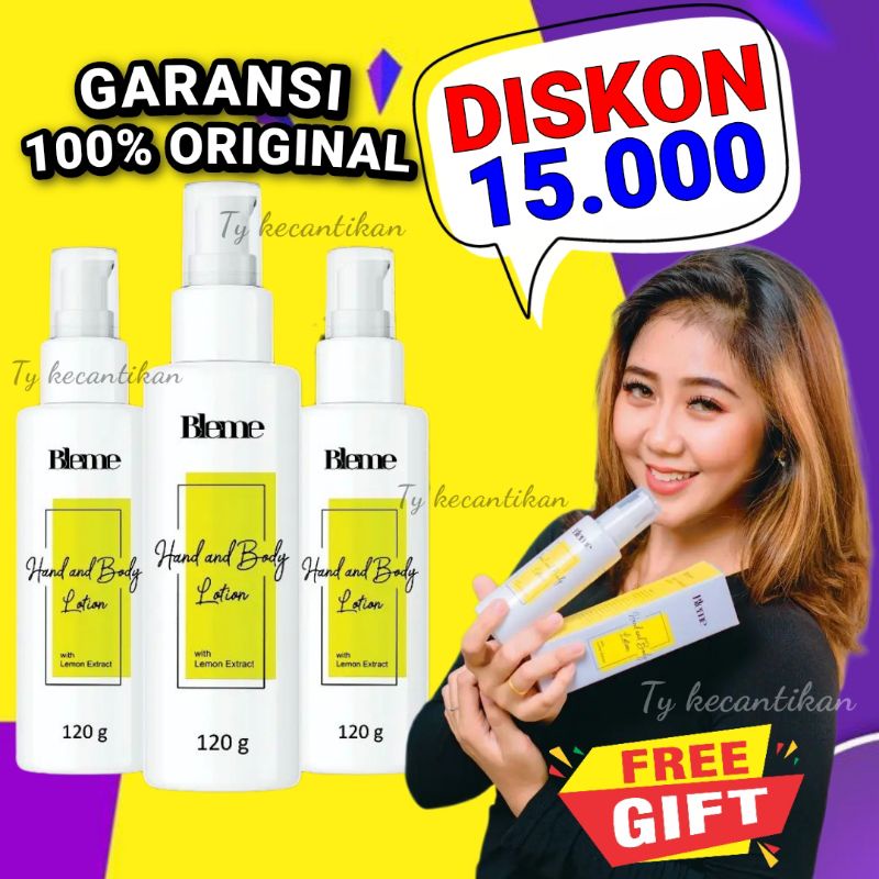 BLEME BODY LOTION / BLEME BODY LOTION ORI / BLEME HAND BODY LOTION / BLEME SERUM WAJAH / BLEME UNDER