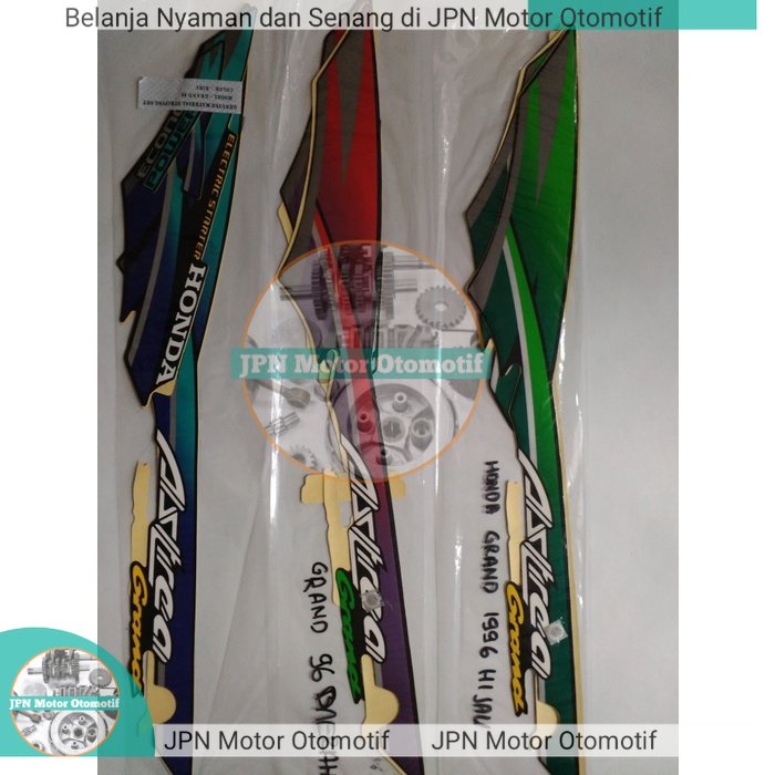 Striping Stripping Stiker Bodi Honda Astrea Grand Impressa Legenda