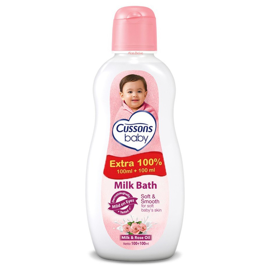 Cussons Baby Milk Bath 100ml / sabun mandi bayi