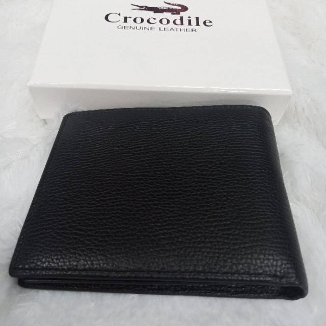 Dompet lipat Pria Cro Codile Leather import