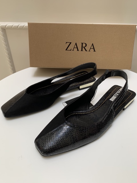 SEPATU KERJA WANITA FLAT SHOES ZS095 SLINGBACK PREMIUM IMPORT