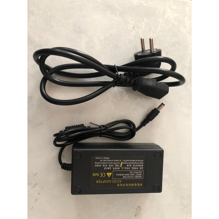 MAXPUMP Adaptor 12V DC 6A Power Supply 12V DC 6A Adaptor Termasuk Kabel Power 12V6A Pompa DC To AC