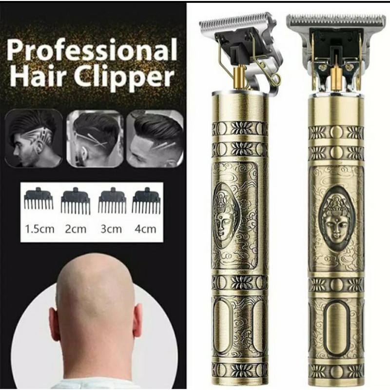 Hair Clipper Trimmer Detailer Alat Cukur Rambut Buddha Clipper WS T99 / Mesin Cukur Rambut Botak