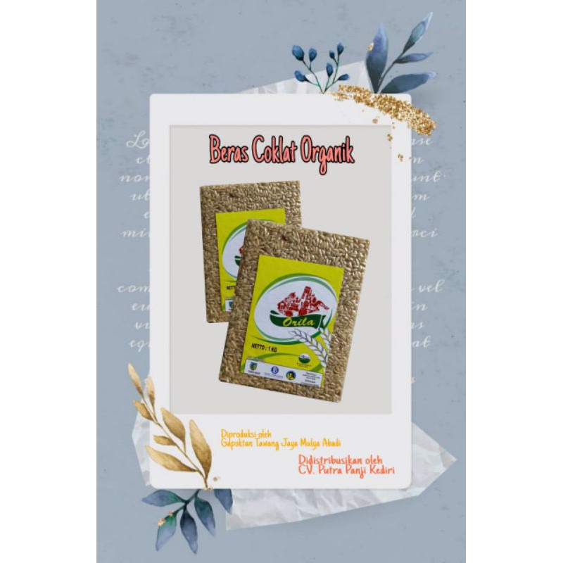 

Beras coklat organic
