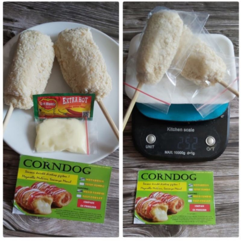 

Korndog sosis dan Moza