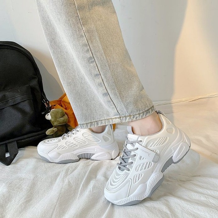 COD BAYAR DITEMPAT!!! Sepatu Olahraga Anak Running Retro Forrest Shoes