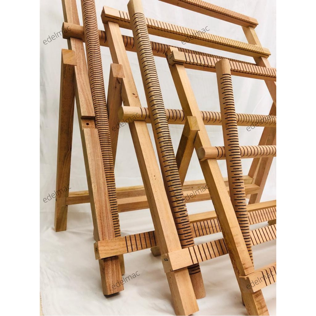 Tapestry Weaving Loom Wooden Stand