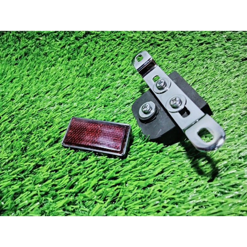 Dudukan Plat Bk Plat Nomor Blkg Rx King Chrome Set Mata Kucing