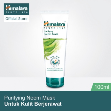 Image of Masker Himalaya | Himalaya herbals purifying neem mask 100ml | Kandungan antibakteri  mengurangi jerawat dari akar #0
