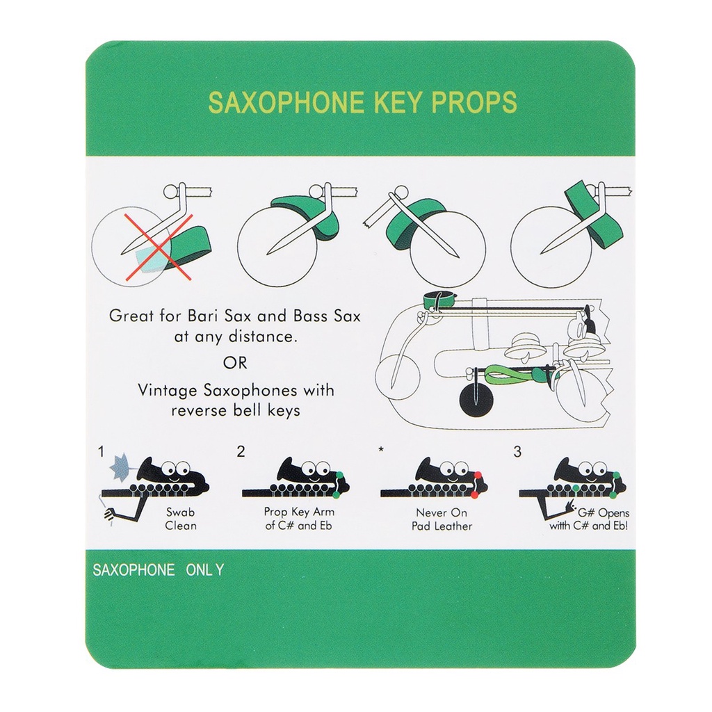 Pad Pelindung Kunci Saxophone 3 Warna