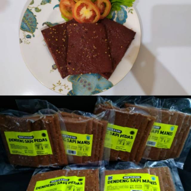 

Daging Sapi Berbumbu Mintarsih Varian Pedas atau Manis isi 5