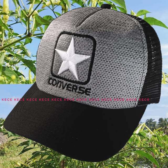 Topi Jaring Trucker Bordir Kece