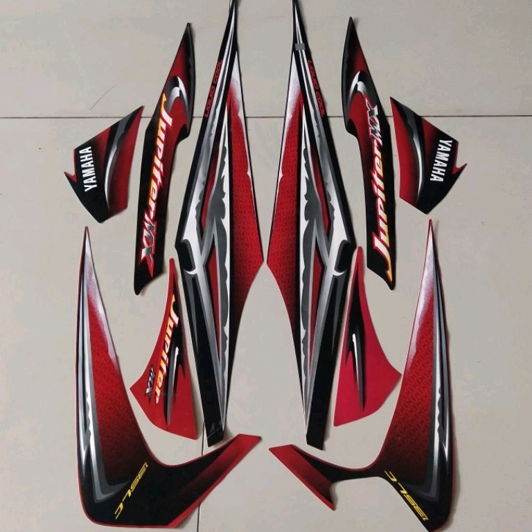 STRIPING STANDAR ORI LIST STIKER MOTOR JUPITER MX LAMA 135 TAHUN 2006 2007 OJMX MX OLD 2006 2007