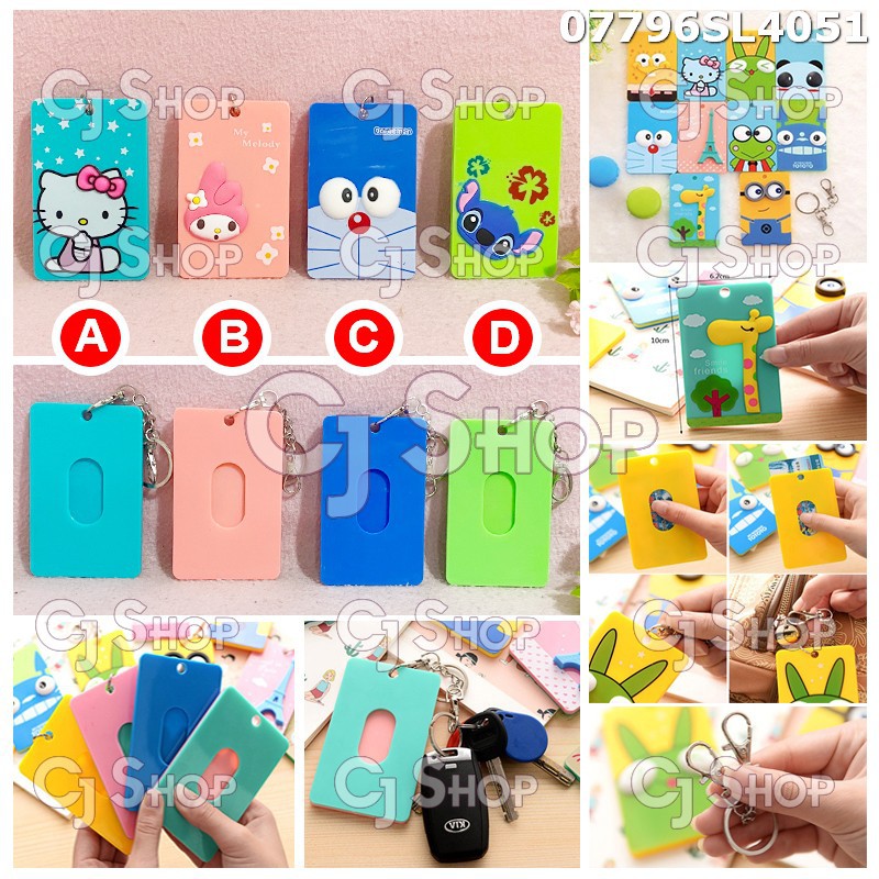

Hello Kitty My Melody Doraemon Stitch Name tag 07796