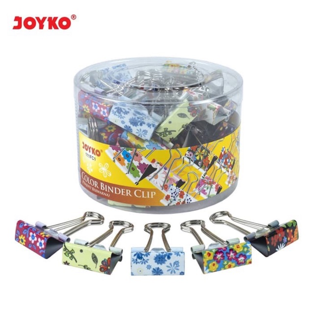 

Binder Clip Joyko 111FC1 1 tube isi 48 pcs