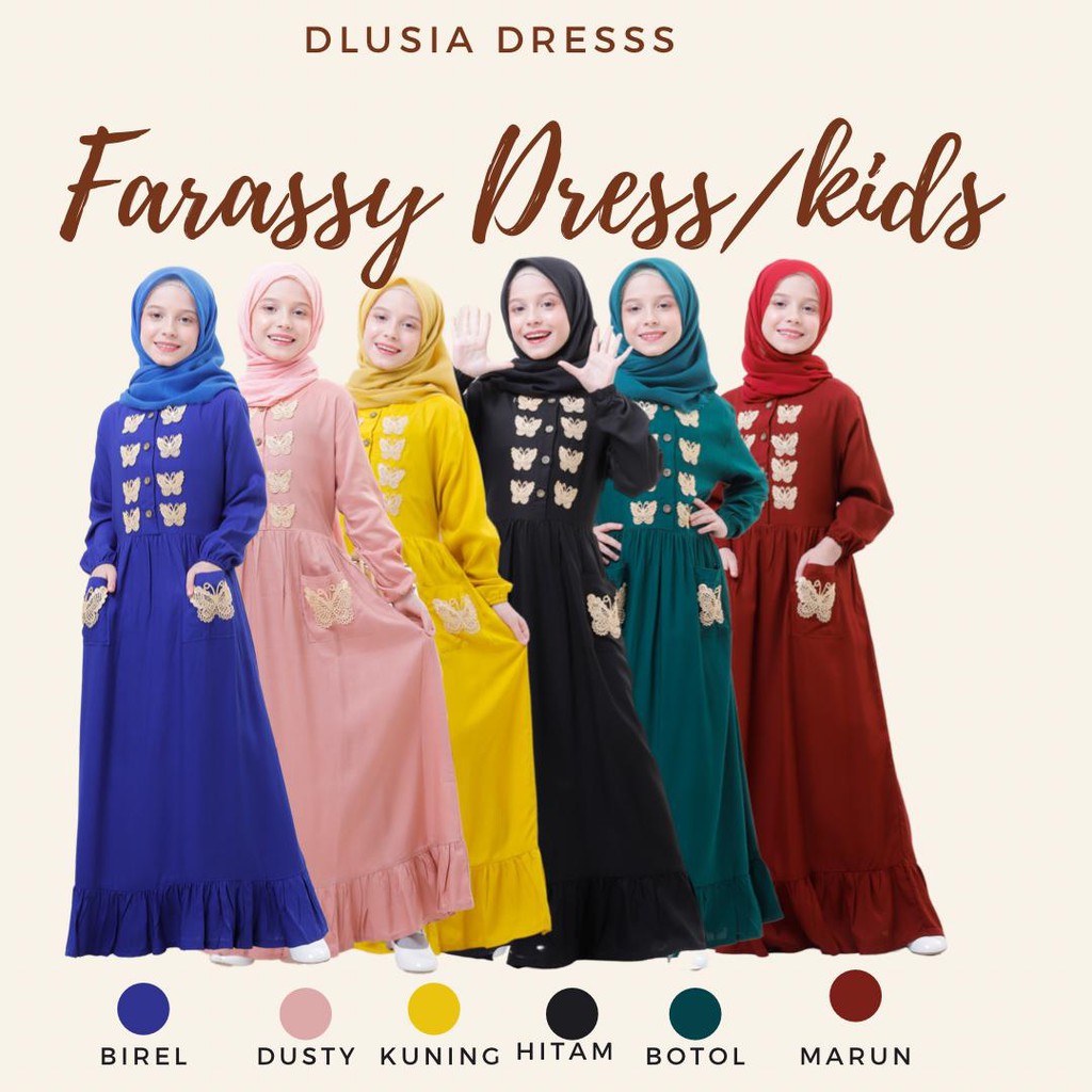 Dlusia Dress Farassy Kids