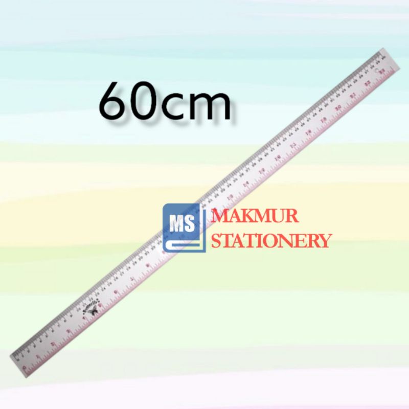 

Penggaris / Mistar Butterfly 60cm