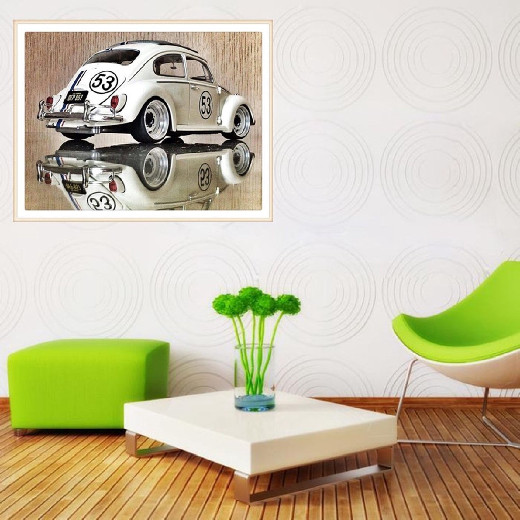 Vintage Car Wallpaper Pattern