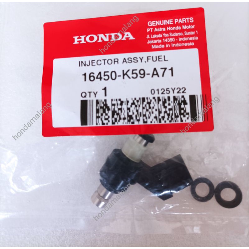 Injector Assy Fuel Vario150 K59J Ori Honda 16450K59A71